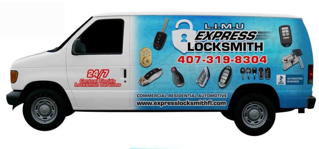 Limu Express 24 hour locksmith van