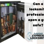 Can a locksmith professional open a gun safe?