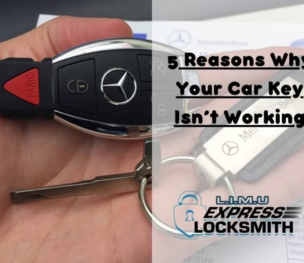 5 Reasons Why Your Car Key Isn’t Working