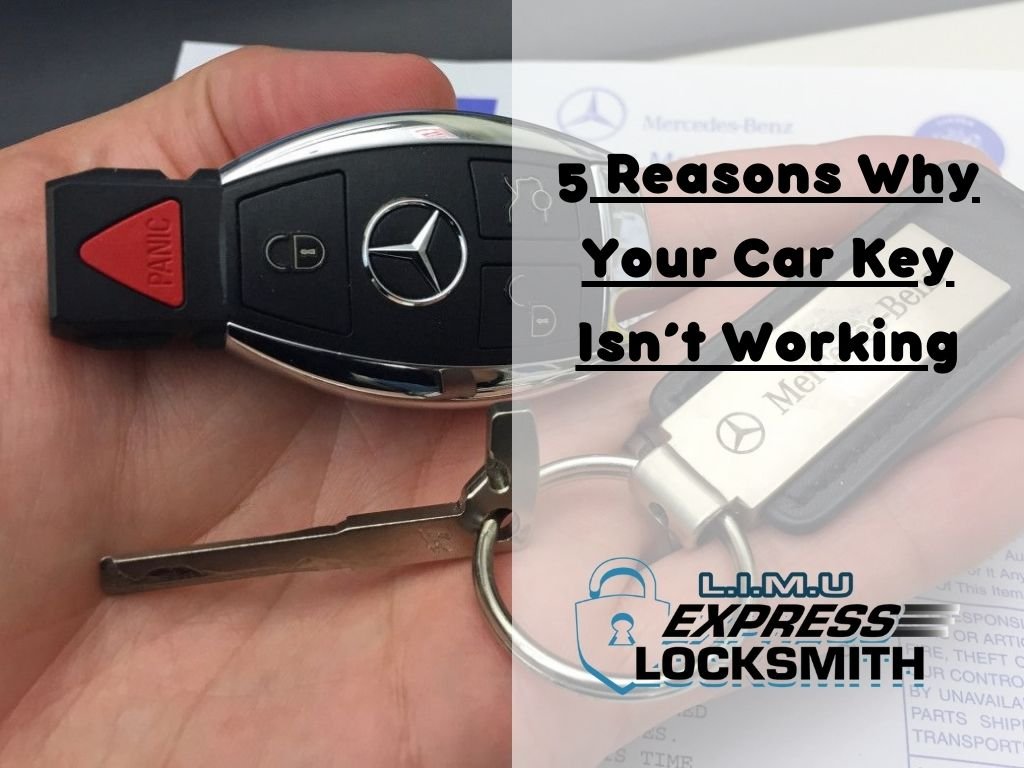 5 Reasons Why Your Car Key Isn’t Working