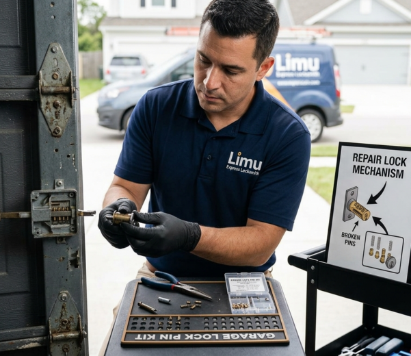 Garage Door Lock Repair vs Full Replacement